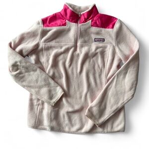 Vineyard Vines Light Pink Fleece Pullover